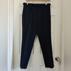 Reiss Men's Size 30 Navy Pinstripe Dress Pants